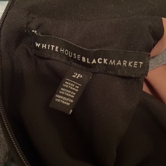 White House black market tan and black dress - Picture 5 of 5